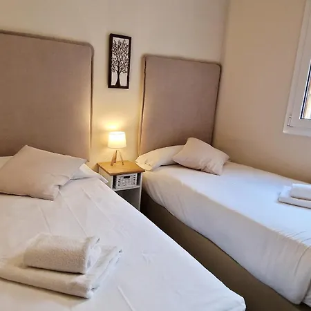 Modern Close To The Camp Nou Stadium