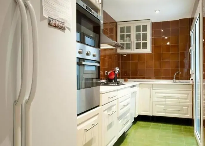 Modern Close To The Camp Nou Stadium